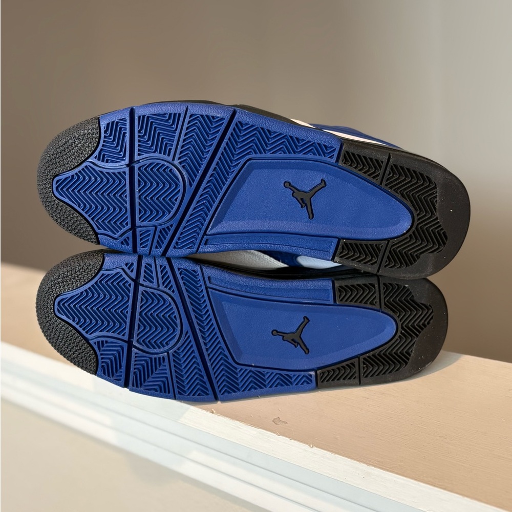 Nike Air Jordan 4 RM Black Summit White Racer Blue Motorsport Mens 11 New No Box - Picture 6 of 9